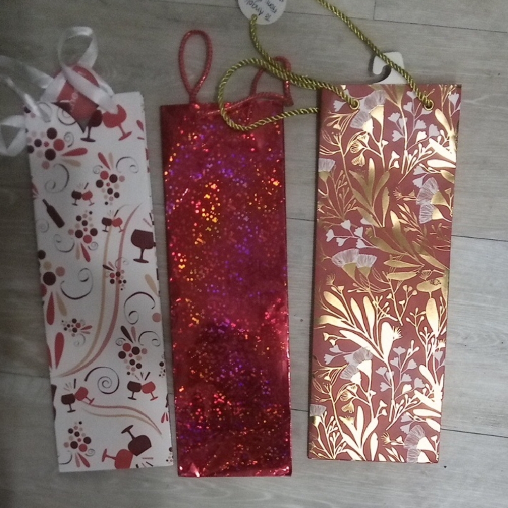 Set of Three Decorative Gift Bags